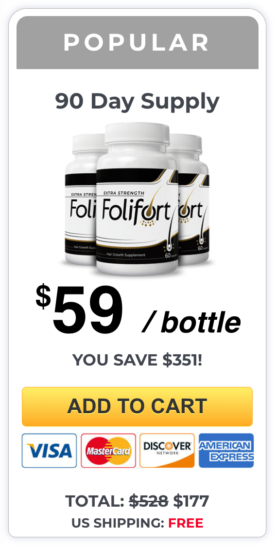 FoliFort - 3 Bottles